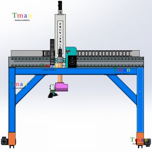 橋墩/模具打磨龍門機械手